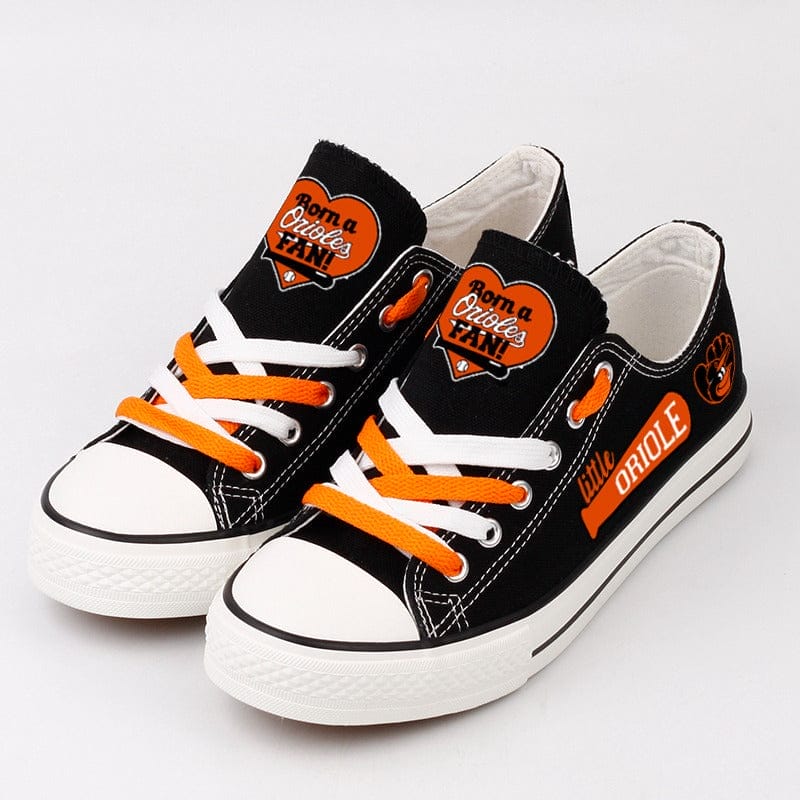 Baltimore Orioles Limited Print Low Top Canvas Shoes Sport Sneakers For Men Women Fans