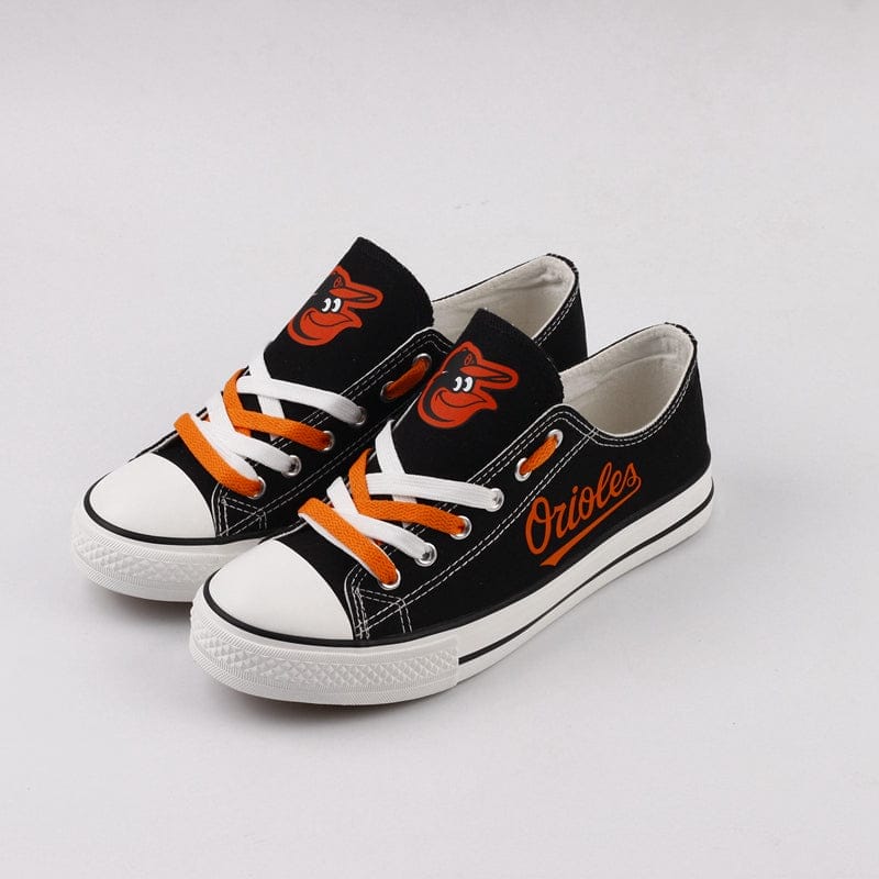 Baltimore Orioles Limited Print Low Top Canvas Shoes Sport Sneakers For Men Women Fans