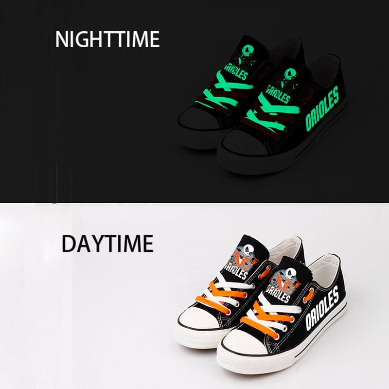 Baltimore Orioles Limited Print Low Top Canvas Shoes Sport Sneakers For Men Women Fans
