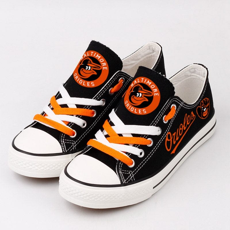 Baltimore Orioles Limited Print Low Top Canvas Shoes Sport Sneakers For Men Women Fans - Image 2