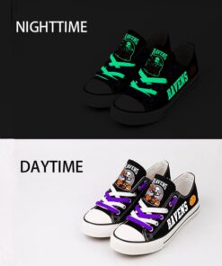 Baltimore Ravens Low Top Canvas Sport Sneakers Shoes For Men Women Fans