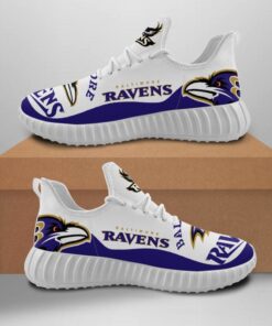 Alternative view of Baltimore Ravens Sneaker Shoes NFL For Men Women Fans