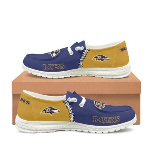 Baltimore Ravens BZ15 Sneakers Shoes For Men Women Fans - Image 3