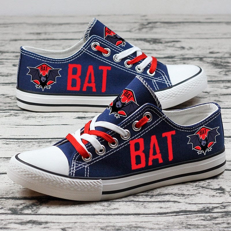 Bat Canvas Sneakers Shoes For Men Women Fans 2 Bat Canvas Sneakers Shoes For Men Women Fans - Image 2