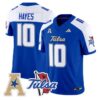 BaylorHayesJersey 10TulsaGoldenHurricane2025VaporStitchedRoyalAlter