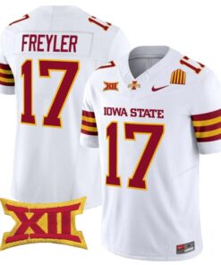 Beau Freyler Jersey #17 Iowa State Cyclones 2025 Limited Stitched White