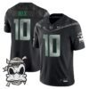 Bo Nix Jersey 10 Oregon Ducks 2025 Mummy Duck Vapor Limited Stitched Black