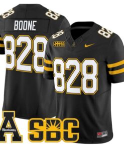 Alternative view of Boone Jersey #828 App State Mountaineers 2025 Vapor Limited Stitched
