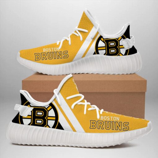 Boston Bruins 350v Yeezy Sneakers For Men Women Fans