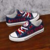 Boston Red Sox Limited Print MLB Students Low Top Canvas Shoes Sport Sneakers 2