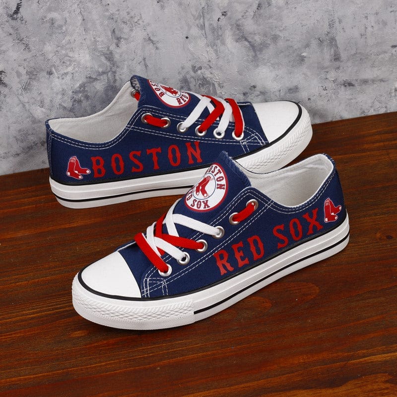 Boston Red Sox Limited Print Low Top Canvas Shoes Sport Sneakers For Men Women Fans 1 Boston Red Sox Limited Print Low Top Canvas Shoes Sport Sneakers For Men Women Fans