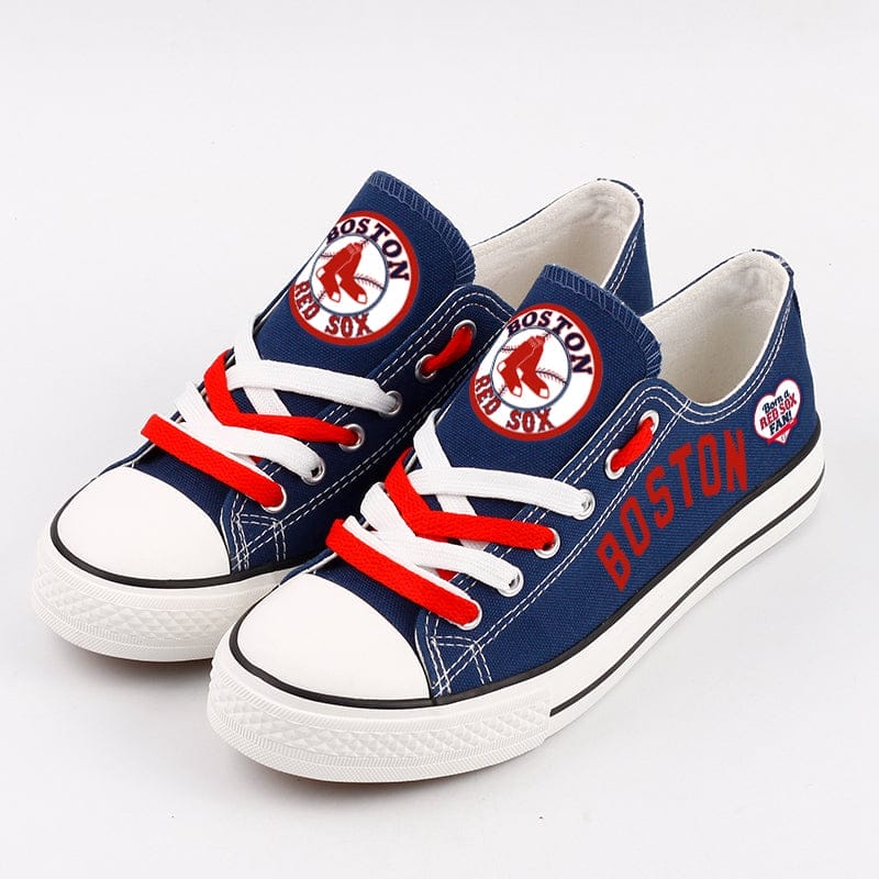 Boston Red Sox Limited Print Low Top Canvas Shoes Sport Sneakers For Men Women Fans 5 Boston Red Sox Limited Print Low Top Canvas Shoes Sport Sneakers For Men Women Fans - Image 5