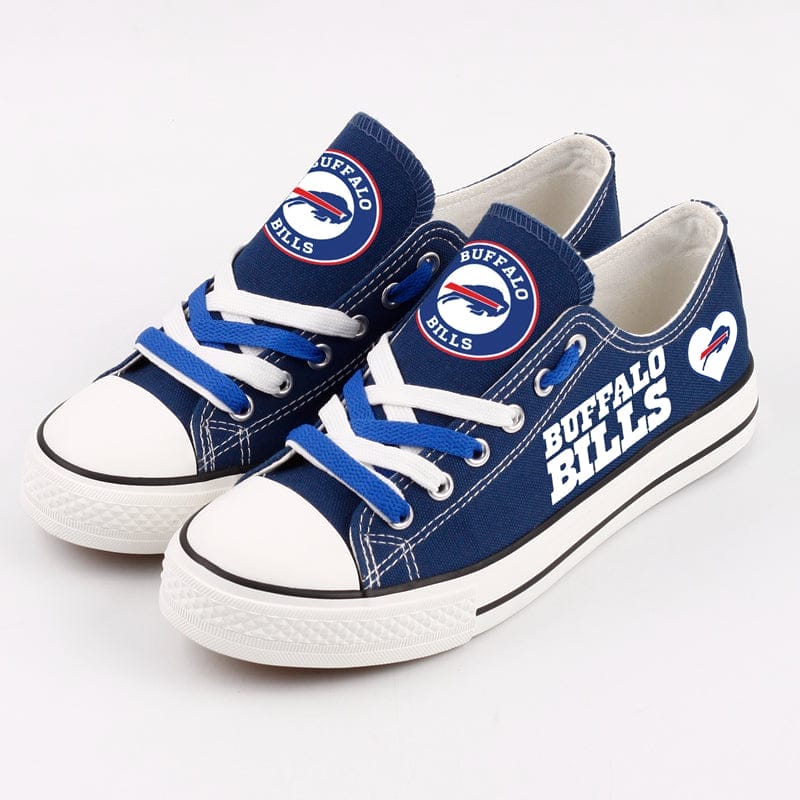 Buffalo Bills Low Top Canvas Sport Sneakers Shoes For Men Women Fans 1 Buffalo Bills Low Top Canvas Sport Sneakers Shoes For Men Women Fans