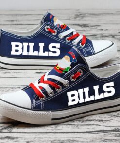 Buffalo Bills Low Top Canvas Sport Sneakers Shoes For Men Women Fans 11 Buffalo Bills Limited Print NFL Students Low Top Canvas Shoes Sport Sneakers 4