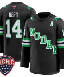 Cameron Berg Jersey #14 North Dakota Fighting Hawks 2025-26 Stitched