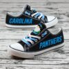 Carolina Panthers Low Top Canvas Sport Sneakers Shoes For Men Women Fans