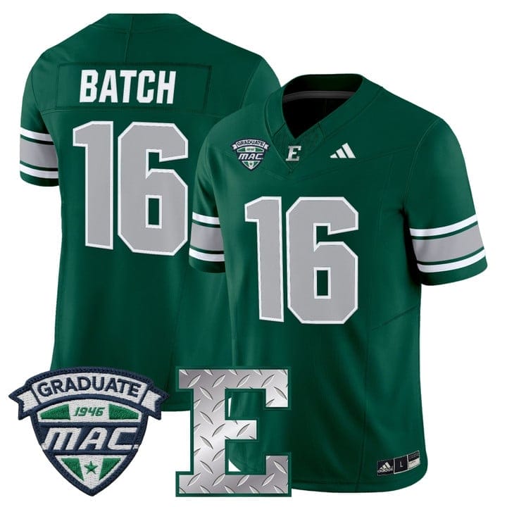 Charlie Batch Jersey #16 Eastern Michigan Eagles 2025 Limited Stitched - Image 5