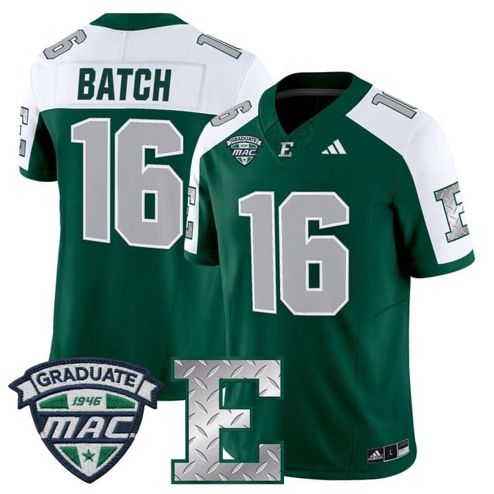 Charlie Batch Jersey #16 Eastern Michigan Eagles 2025 Limited Stitched - Image 4