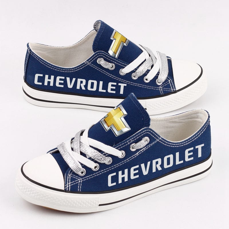 Chevrolet Canvas Sneakers Shoes For Men Women Fans 2 Chevrolet Canvas Sneakers Shoes For Men Women Fans - Image 2