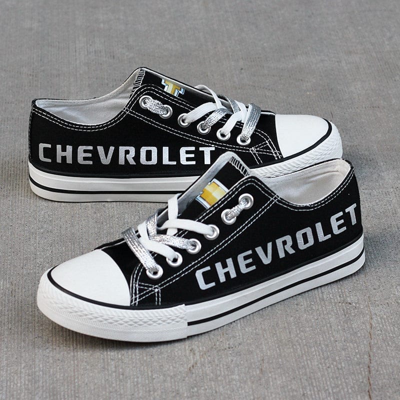 Chevrolet Canvas Sneakers Shoes For Men Women Fans 3 Chevrolet Canvas Sneakers Shoes For Men Women Fans - Image 3