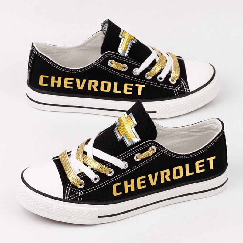 Chevrolet Canvas Sneakers Shoes For Men Women Fans 5 Chevrolet Canvas Sneakers Shoes For Men Women Fans - Image 5