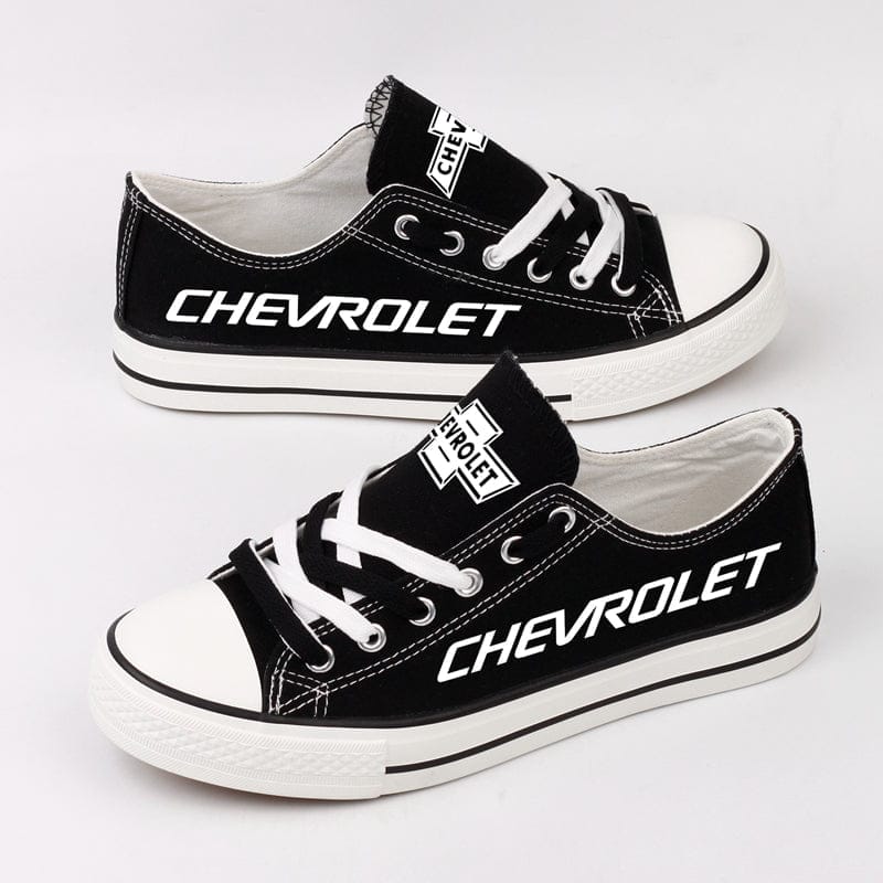 Chevrolet Canvas Sneakers Shoes For Men Women Fans 7 Chevrolet Canvas Sneakers Shoes For Men Women Fans - Image 7