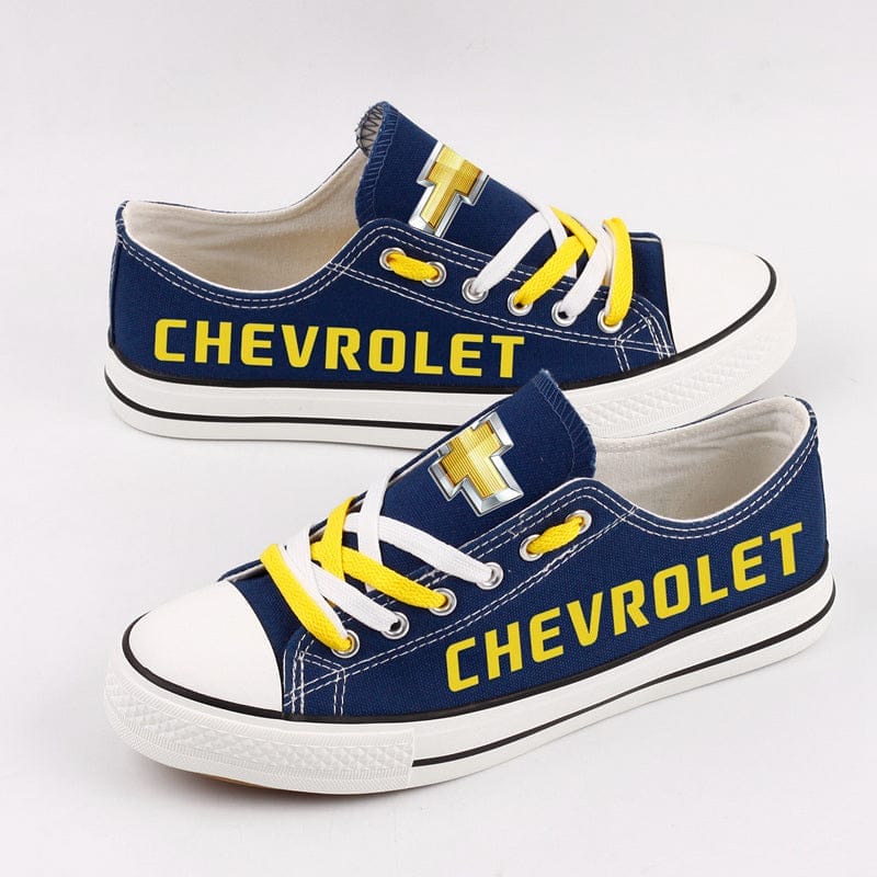 Chevrolet Canvas Sneakers Shoes For Men Women Fans 8 Chevrolet Canvas Sneakers Shoes For Men Women Fans - Image 8