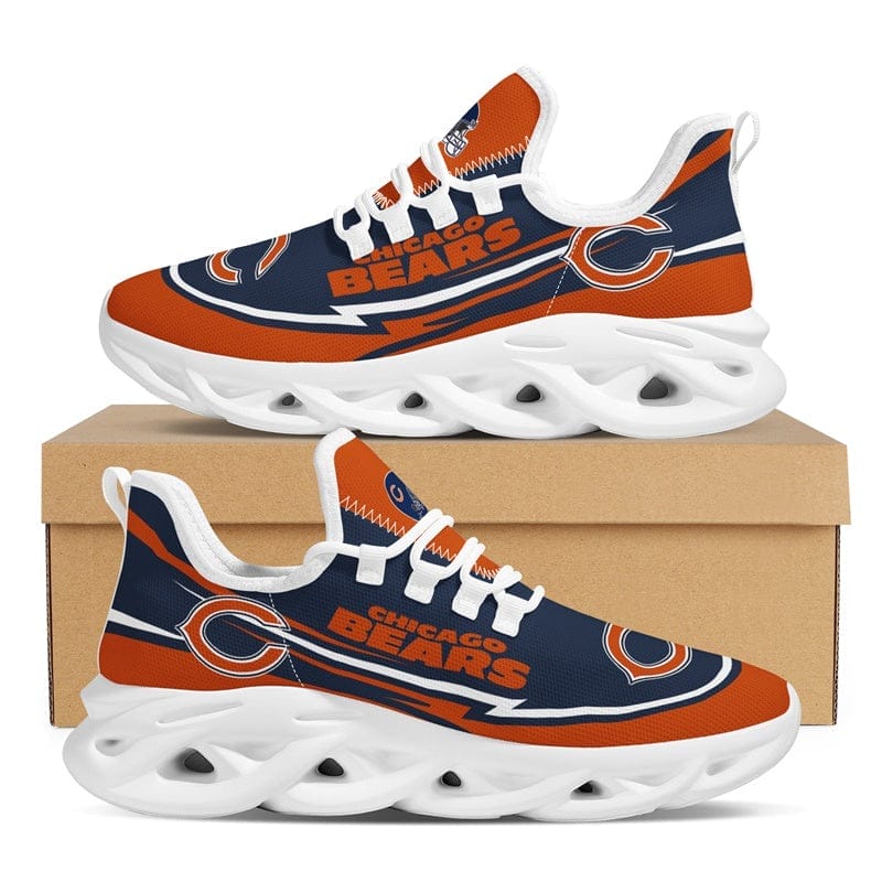 Chicago Bears Max Soul Sneakers Shoes Elevate Your Every Step 2 Chicago Bears Max Soul Sneakers Shoes Elevate Your Every Step - Image 2