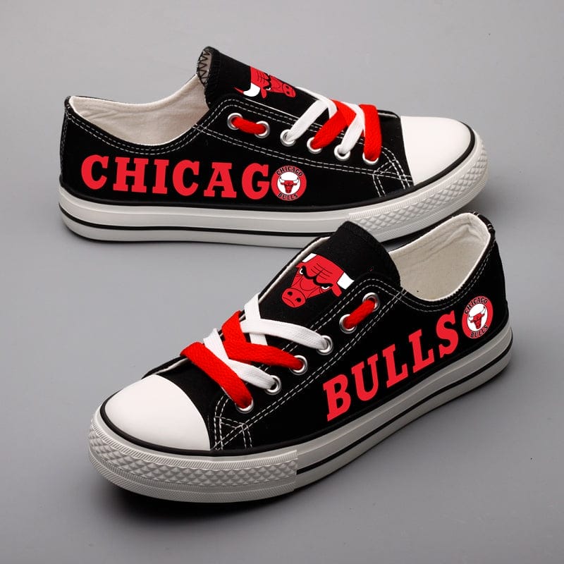 Chicago Bulls Atlanta Hawks Sport Sneakers Shoes For Men Women Fans 5 Chicago Bulls Atlanta Hawks Sport Sneakers Shoes For Men Women Fans - Image 5