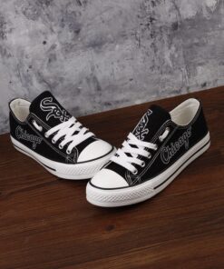 Chicago White Sox Limited Print MLB Students Low Top Canvas Shoes Sport Sneakers 2 88642983 c489 4bad ae3d 84965d7e4c5c