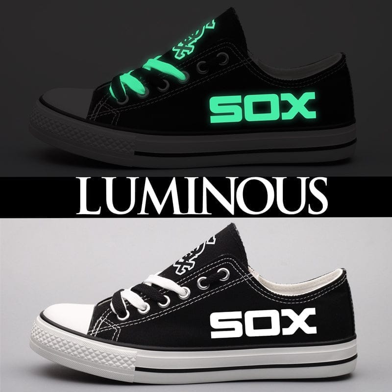 Chicago White Sox Limited Print Low Top Canvas Shoes Sport Sneakers For Men Women Fans - Image 2