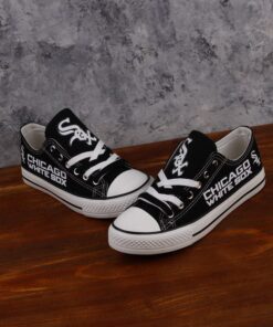 Chicago White Sox Limited Print MLB Students Low Top Canvas Shoes Sport Sneakers 5e2658d2 a18a 4334 95d3 f70d6e0c4124
