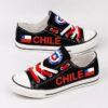 Chile Low Top Canvas Sport Sneakers Shoes For Men Women Fans 5 Chile