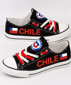 Chile Low Top Canvas Sport Sneakers Shoes For Men Women Fans