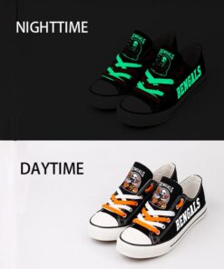 Cincinnati Bengals Limited Print NFL Students Low Top Canvas Shoes Sport Sneakers ab998530 9196 4bed 9606 04414ac3f0b2