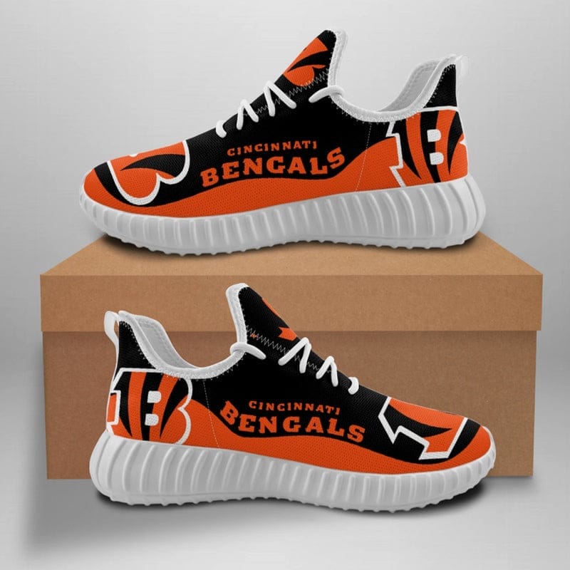 Cincinnati Bengals V1 Sneaker Shoes NFL For Men Women Fans 1 Cincinnati Bengals V1 Sneaker Shoes NFL For Men Women Fans