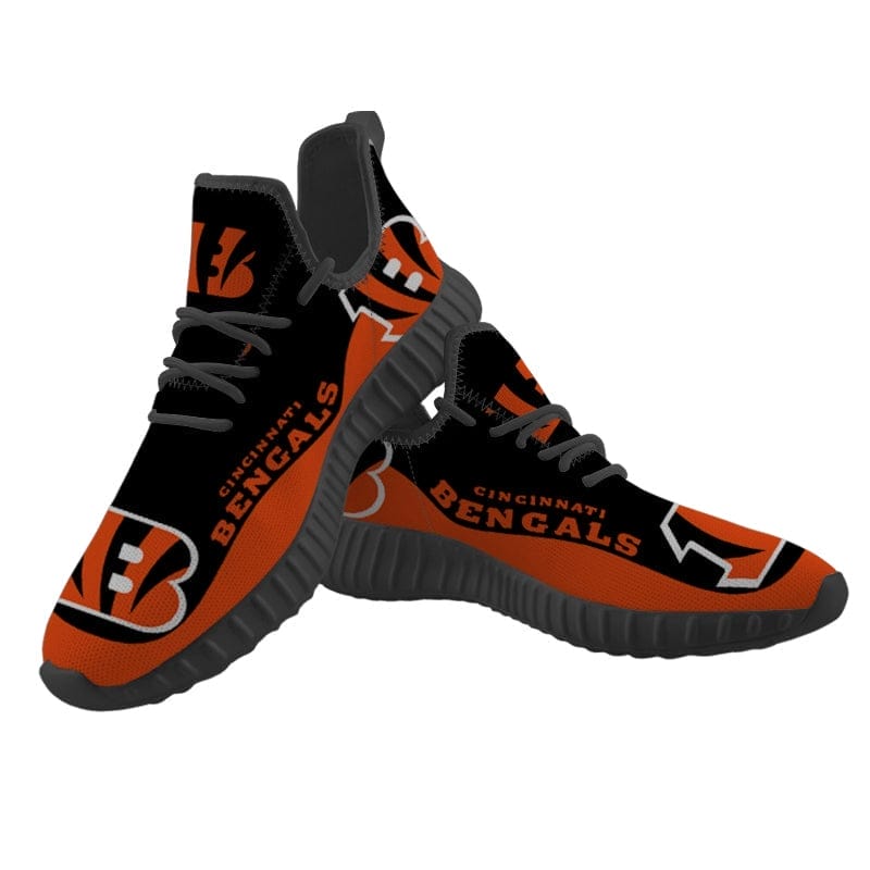 Cincinnati Bengals V1 Sneaker Shoes NFL For Men Women Fans 4 Cincinnati Bengals V1 Sneaker Shoes NFL For Men Women Fans - Image 4