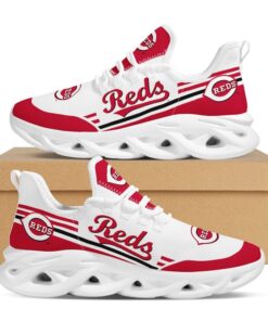 Alternative view of Cincinnati Reds Max Soul Sneakers Shoes Elevate Your Every Step