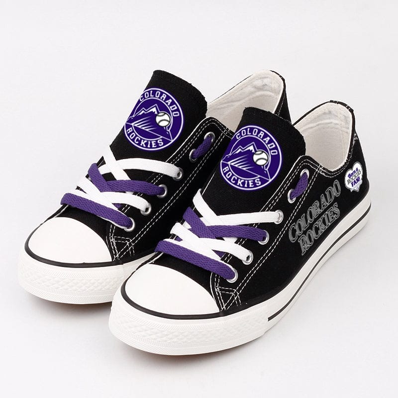 Colorado Rockies Limited Print Low Top Canvas Shoes Sport Sneakers For Men Women Fans 5 Colorado Rockies Limited Print Low Top Canvas Shoes Sport Sneakers For Men Women Fans - Image 5