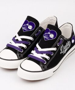 Alternative view of Colorado Rockies Limited Print Low Top Canvas Shoes Sport Sneakers For Men Women Fans