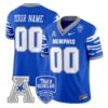 Custom Memphis Tigers Jersey Name, Number 2025 Vapor Limited Stitched Royal 2 CustomMemphisTigersJerseyName Number2025VaporLimitedStitchedRoyal