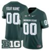 CustomMichiganStateSpartansJersey2025VaporLimitedStitchedGreen