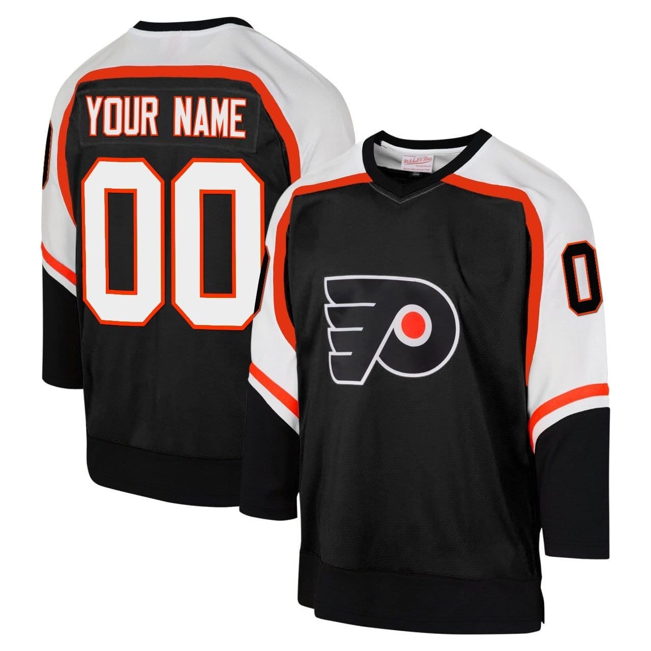 Custom Philadelphia Flyers Jersey Name and Number All Stitched Black 1 Custom Philadelphia Flyers Jersey Name and Number All Stitched Black