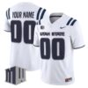 CustomUtahStateAggiesJerseyName Number2025VaporLimitedStitchedWhite