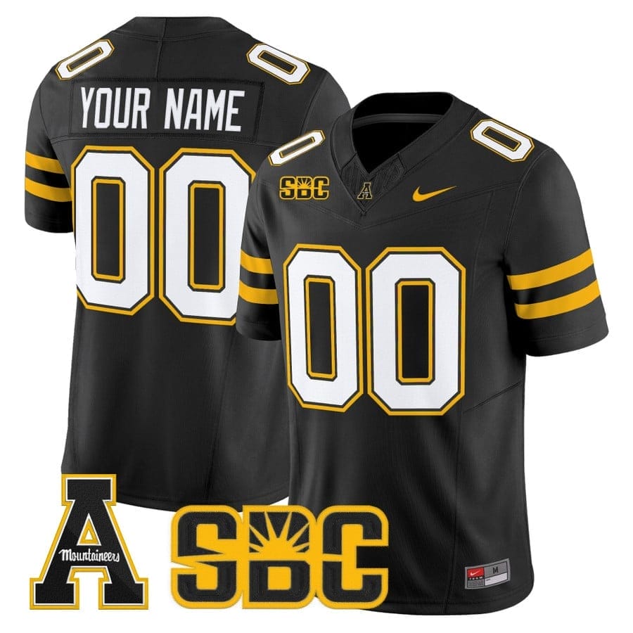 Custom App State Mountaineers Jersey Name, Number 2025 Vapor Limited Stitched 2 Custom App State Mountaineers Jersey Name, Number 2025 Vapor Limited Stitched - Image 2