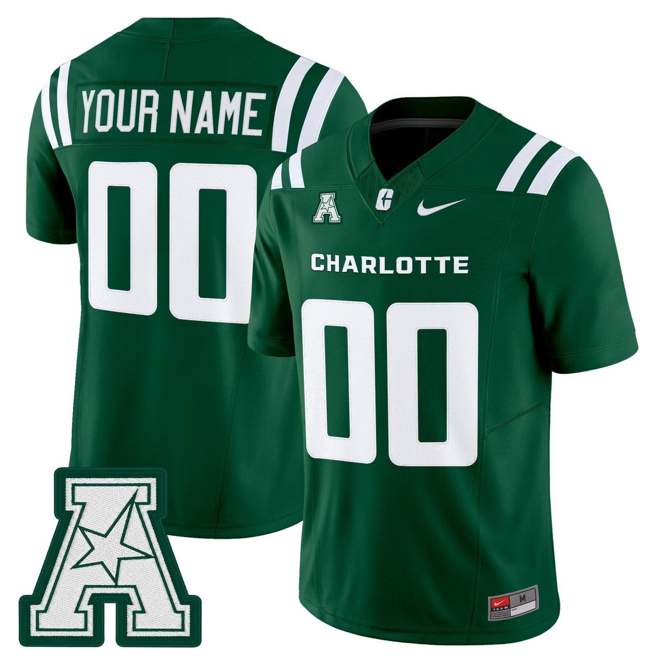 Custom Charlotte 49ers Jersey Name, Number 2025 Vapor Limited Stitched 5 Custom Charlotte 49ers Jersey Name, Number 2025 Vapor Limited Stitched - Image 5
