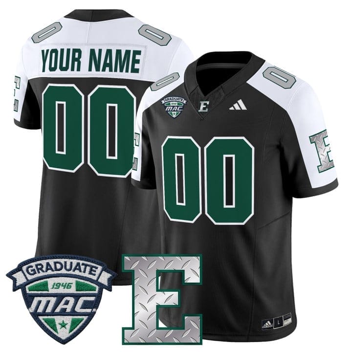 Custom Eastern Michigan Eagles Jersey 2025 Vapor Limited All Stitched - Image 3