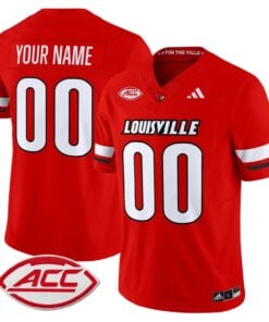 Custom Louisville Cardinals Jersey Name Number 2025 Vapor Stitched Red