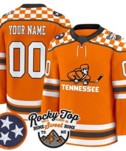 Custom Tennessee Volunteers Jersey Name, Number 2025-26 Premium Stitched 7 Custom Tennessee Volunteers Jersey Name Number 2025 26 Premium Stitched Orange