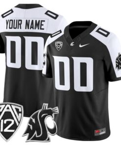 Custom Washington State Cougars Jersey Name, Number 2025 Limited Stitched
